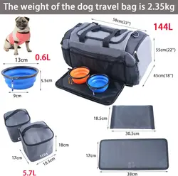 کیف مسافرتی سگ برند : ELDA کد : KT 130