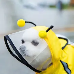 بارانی سگ با نوارهای بازتابنده ( ژاکت ضدآب ) برند : Excefore کد : PS 530