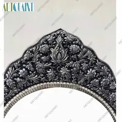 آینه شمعدان نقره عیار 84، بسیار با کیفیت و با دوام، مناسب منزل و محل کار