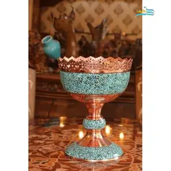 آجیل خوری، مناسب پذیرایی منزل و محل کار، با ورق مس ضخیم و روکش پلی استر