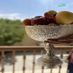 میوه خوری با بالاترین درجه خلوص و آبکاری روکش نقره، با ثبات رنگ بالا و ماندگار