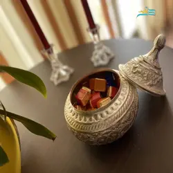 شکلات خوری با سلامت پوشش محافظ و ثبات رنگ، زیر ساخت با کیفیت مس و برنج