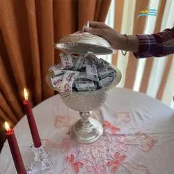 گز خوری با زیر ساخت مس و برنج، روکش نقره با ثبات رنگ بسیار بالا