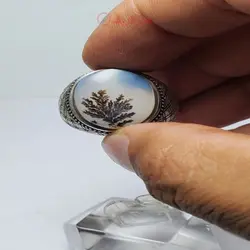 شجر تک درخت کلکسیونی رکاب نقره عیار 925