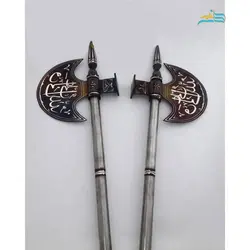 تبر نقره کوبی، تماما کار دست، مستحکم و با ماندگاری بسیار بالا