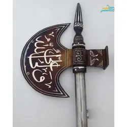 تبر نقره کوبی، تماما کار دست، مستحکم و با ماندگاری بسیار بالا