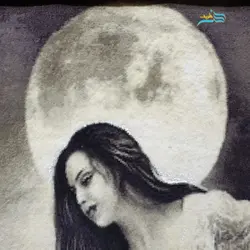 تابلو فرش دستباف تبریز جنس کلک (پشم ظریف) و ابریشم اثر استاد عاقلی