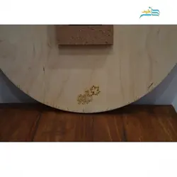 ساعت دیواری دژاوو طرح دریا ساخته شده از متریال درجه 1 چوب روس، رزین شفاف با کیفیت بالا