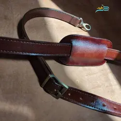 کیف اداری مردانه، صد در صد دستدوز، دستساز و دسترنگ، تهیه شده از چرم گاوی