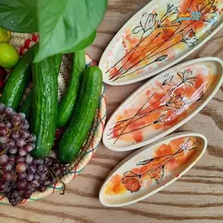 دیس سرو سرامیکی برای غذای سرد و گرم (۳ تایی)