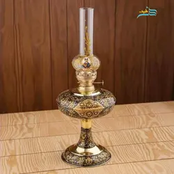 سرویس سماور زغالی اعیانی و پرکار برنجی 6 لیتری