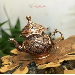 سماور مسی 8 لیتری با روکش کوره ای رنگ ثابت ورق 8 میل