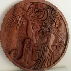 دیوار کوب چوبی منبت کاری چوب گردو با کیفیت