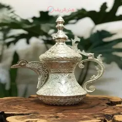 دله عربی برنجی سنگین وزن با طراحی خاص