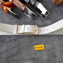 کمربند دست دوز مردانه چرمی