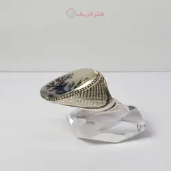 انگشتر مردانه نقره شجر تک درخت کلکسیونی دست ساز