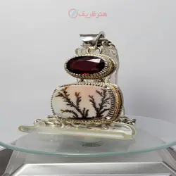 گردنبند کلکسیونی ۱۴ قیراط شجر تک درخت یمنی