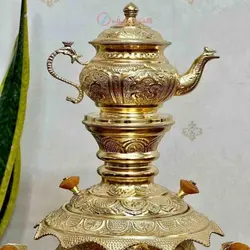 سرویس سماور زغالی و برقی 5 لیتری اعیانی