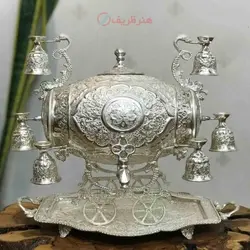 بشکه شربت خوری برنجی لوکس