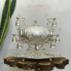 بشکه شربت خوری برنجی لوکس