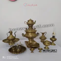 سرویس سماور 3.5 لیتری لبه دار دسته توری