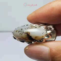 انگشتر جدید شجر تک درخت کلکسیونی دست ساز مردانه