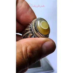 انگشتر مردانه باباقوری باستانی کلکسیونی دست ساز
