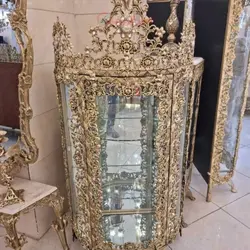 مینی بوفه برنزی و آلومینیومی، بسیار زیبا و چشم نواز، برنز درجه 1، آلومینیوم درجه 1، ورق ضخیم