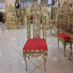میز ناهارخوری 4 نفره روکش برنز، ورق ضخیم، آلومینیوم درجه 1، با ضمانت کیفیت کالا
