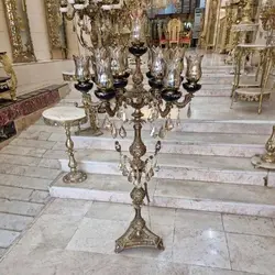کنار سالنی تمام برنز، ترکیب با کریستال، برنز درجه 1، با کیفیت ضمانت کالا، بسیار شیک و زیبا