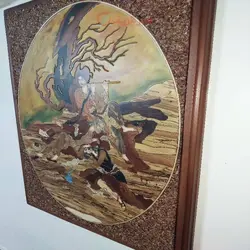 تابلو معرق تمام پلی آستر مات با عنوان حکایت نی