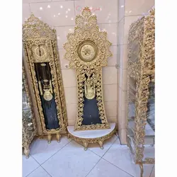 ساعت ایستاده روکش برنز با طراحی زیبا و خاص با کیفیت درجه 1 و ثبات رنگ