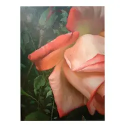 تابلو نقاشی تگ گل سرخ، اثر ماندگار رنگ روغن روی بوم با بهره گیری از با کیفیت ترین متریال
