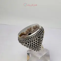 انگشتر شجر منظره کلکسیونی کیفیت عالی رکاب فدیوم  درجه یک