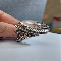 انگشتر شجر تک درخت و پرنده کلکسیونی فوق العاده با کیفیت و دارای گارانتی