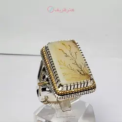 انگشتر شجر تک درخت کلکسیونی دست ساز با کیفیت بالا