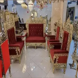 مبل 7 نفره طرح طاووس جنس آلیاژ و طراحی فوق العاده با کیفیت ممتاز