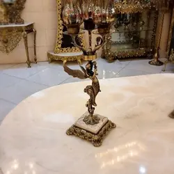 شمعدان رومیزی برنزی، طرح جدید مدل فرشته بالدار، بسیار خاص با کیفیت ممتاز