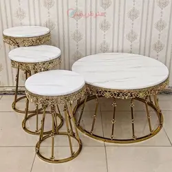 جدیدترین مدل جلو مبلی عسلی رویه چوب طرح سنگ وکیوم شده مقاوم، فوق العاده زیبا