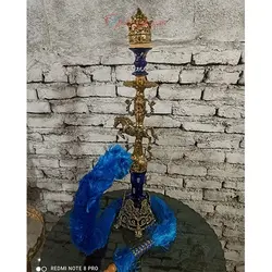 قلیان مدل اسب تمام برنج، با ضمانت و کیفیت عالی