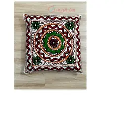 کاور کوسن سوزن دوزی کد 1-3 پارچه با کیفیت در طرح ها و رنگ های مختلف