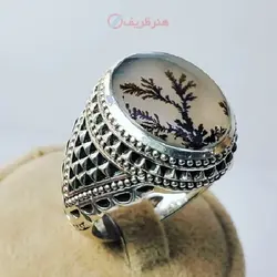 انگشتر شجر تک درخت کلکسیونی رکاب فنی تخصصی فدیوم طراحی بسیار خاص و چشمگیر