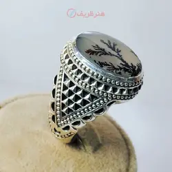 انگشتر شجر تک درخت کلکسیونی رکاب فنی تخصصی فدیوم طراحی بسیار خاص و چشمگیر