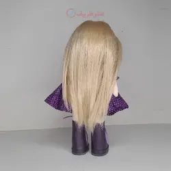 عروسک دست دوز تیپ دختر لیندا سبک روسی، قابلیت تعویض کفش و لباس