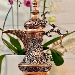 دله های کلکسیونی با قلمزنی گل، مرغ و آهو جذاب، طراحی بسیار زیبا و خاص