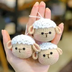 عروسک کاموایی جاکلیدی مل مل خان و خنگول و دخترک ناز