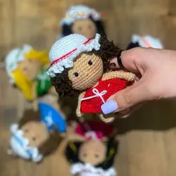 عروسک کاموایی جاکلیدی مل مل خان و خنگول و دخترک ناز