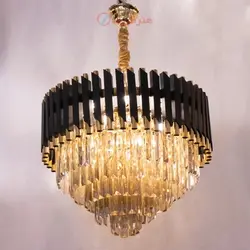 لوستر طرح مدرن با کریستال های آینه ای طراحی فوق العاده زیبا و پر فروش