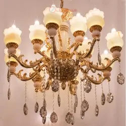 لوستر با شاخه های طرح جدید و سرشاخه شیشه ای مات، کار بسیار شکلیل و شیک