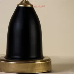 آباژور ارکیده کوچک رنگ مشکی جنس آلیاژ